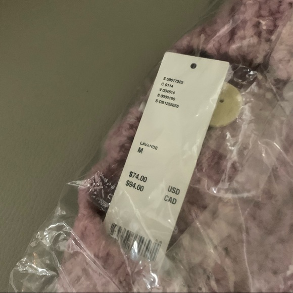 UO Cameron Cable Knit Cardigan crop fall winter sweater - Picture 5 of 6